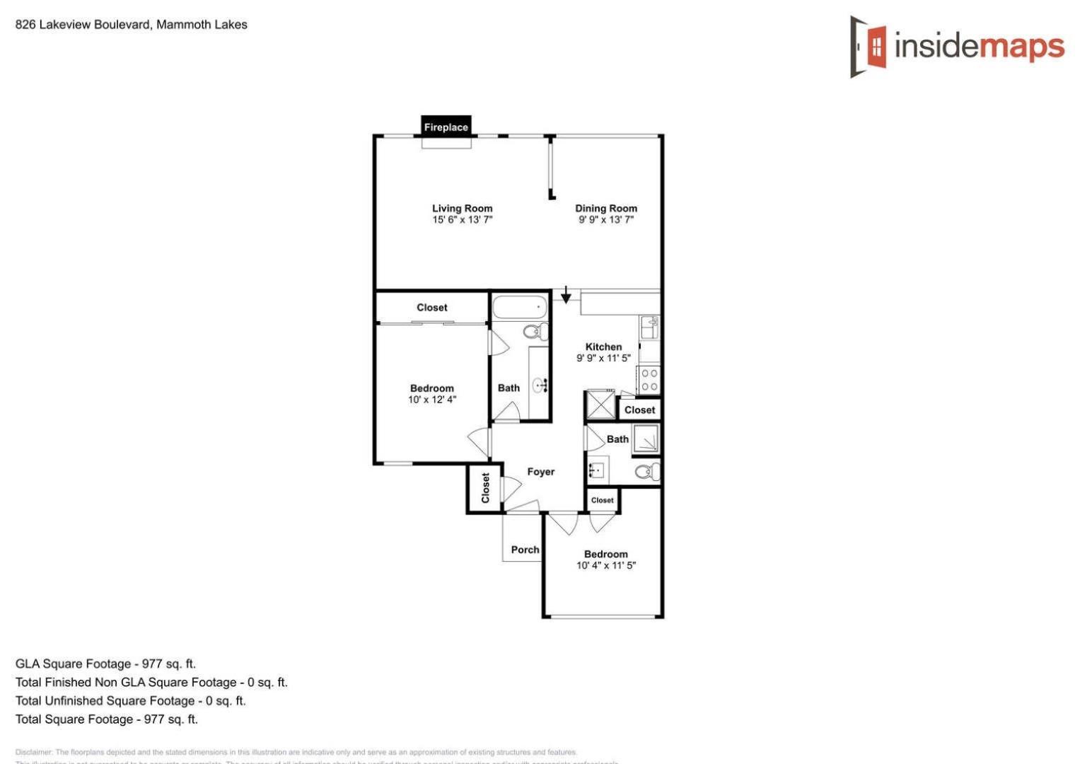 Walk To Lifts! Remodeled 2 Bedroom Mammoth Lakes